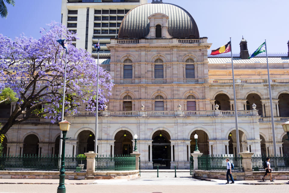 Queensland Parliament House. (Source: Getty)