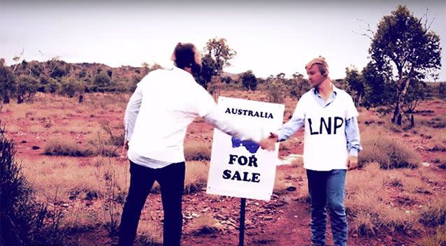 Australia is for sale. Source: Katter Australia Party