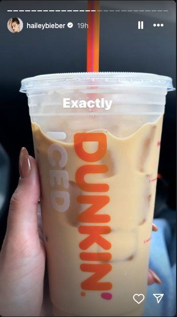 <h1 class="title">hailey bieber dunkin nails instagram</h1>