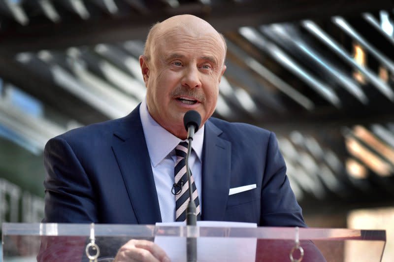 Phil McGraw attends the star unveiling ceremony honoring him with the 2,688th star on the Hollywood Walk of Fame in Los Angeles on February 21, 2020. He turns 73 on September 1. File Photo by Chris Chew/UPI