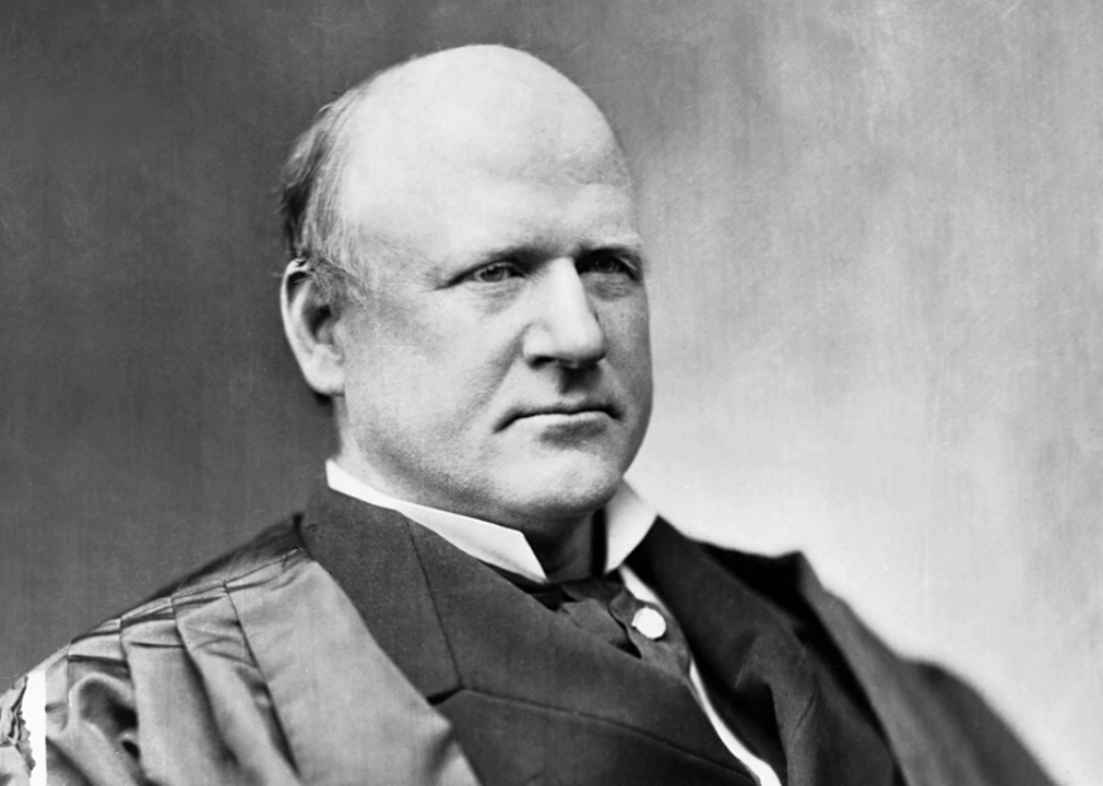 Portrait of Justice John Marshall Harlan.