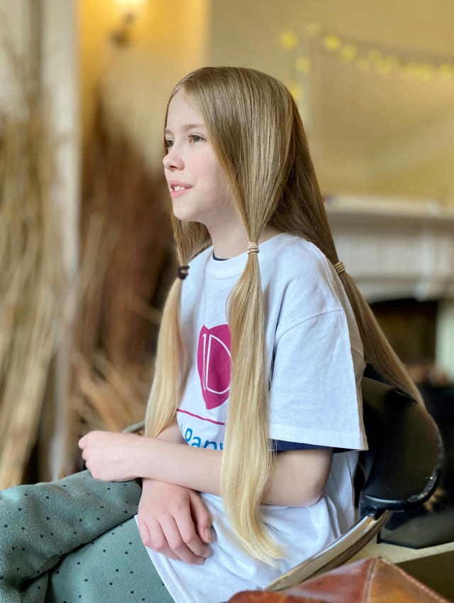 Essex boy, 9, has first haircut and donates locks for children's