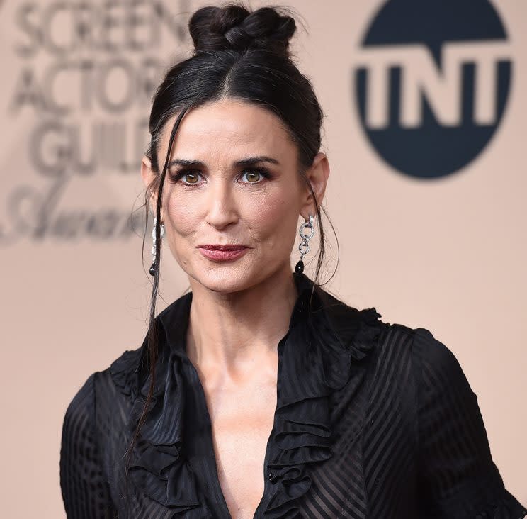 Demi Moore at the 22nd annual Screen Actors Guild Awards. (Photo: Jordan Strauss/Invision/AP)