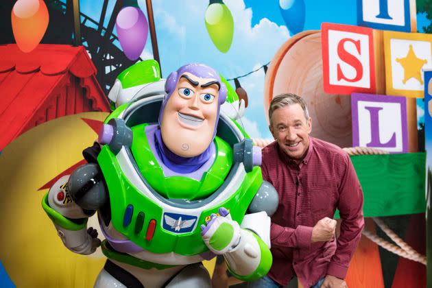 Tim Allen voiced the character of Buzz Lightyear in the 