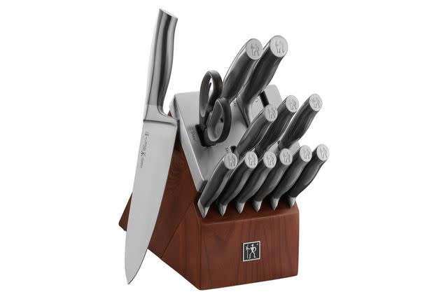 Save $457 on This Henckels Self-Sharpening Knife Set That 'Can Cut Anything  with Ease