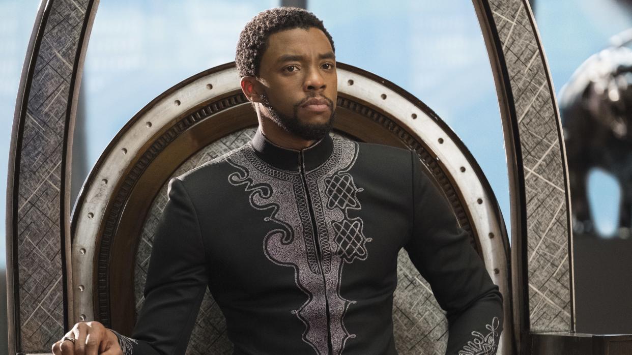 Chadwick Boseman as T’Challa in <em>Black Panther.</em> (Photo: Marvel Studios)