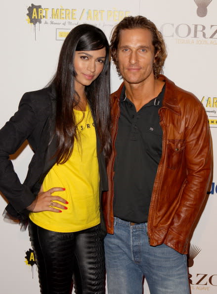 Matthew McConaughey and Camila Alves