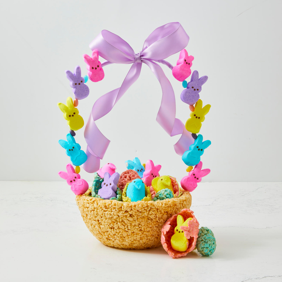 Edible Peeps Easter Basket