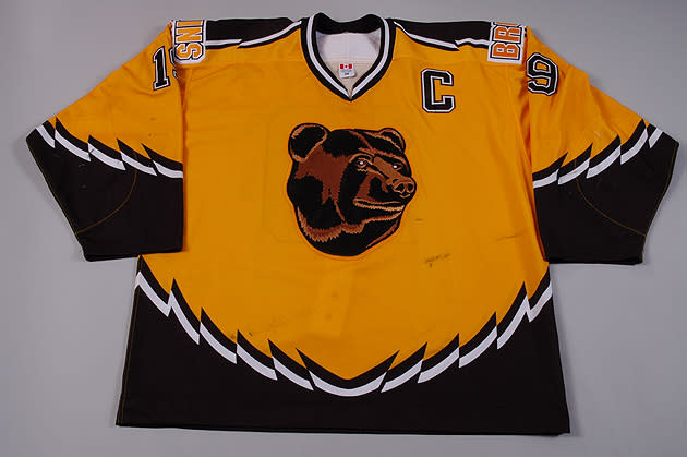 Boston Bruins - The debut of Pooh.