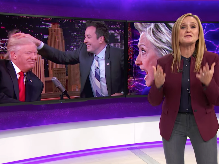 samantha bee on jimmy fallon donald trump interview full frontal tbs