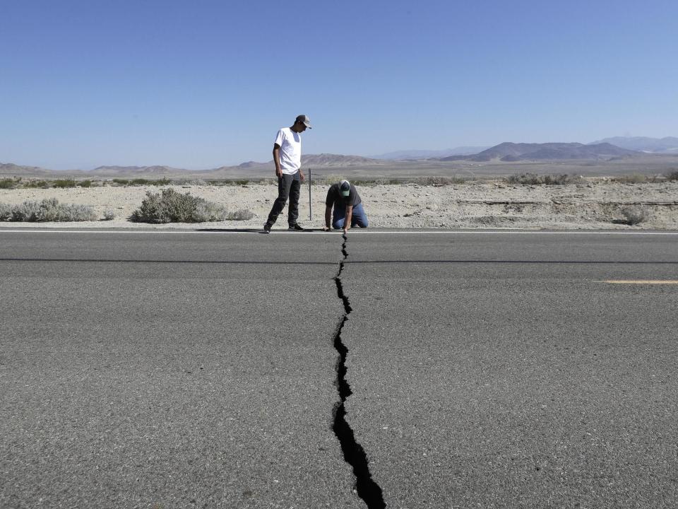 Low-level earthquakes have continually shook Los Angeles this year, but it’s still unclear when “The Big One” will strike. (AP Images)