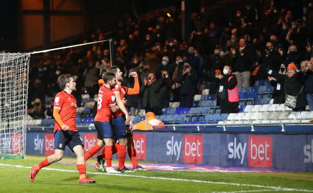 Luton Town v Norwich City – Sky Bet Championship – Kenilworth Road