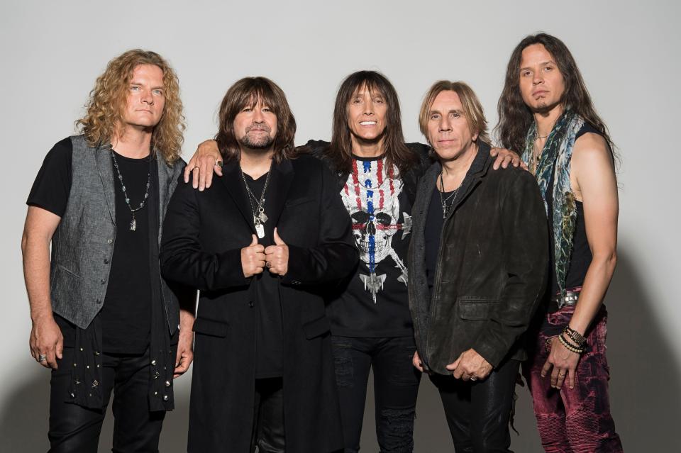 Rock band Tesla comes to Andrew J. Brady Music Center on Wednesday evening.