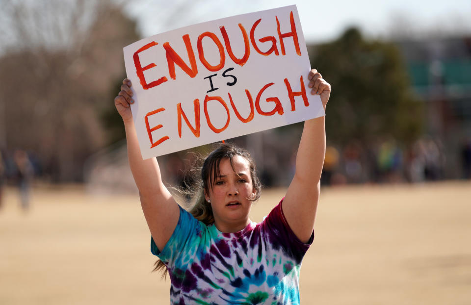 <p>Columbine High School, Littleton, Colorado. REUTERS/Rick Wilking </p>