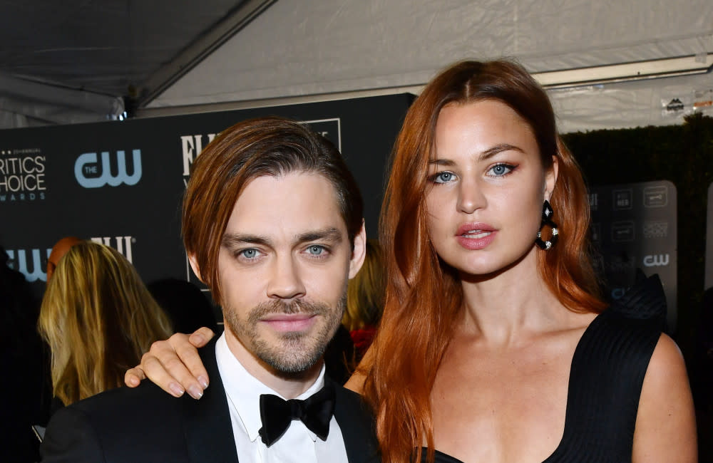 Tom Payne and his wife Jennifer Akerman have welcomed a set of twins credit:Bang Showbiz