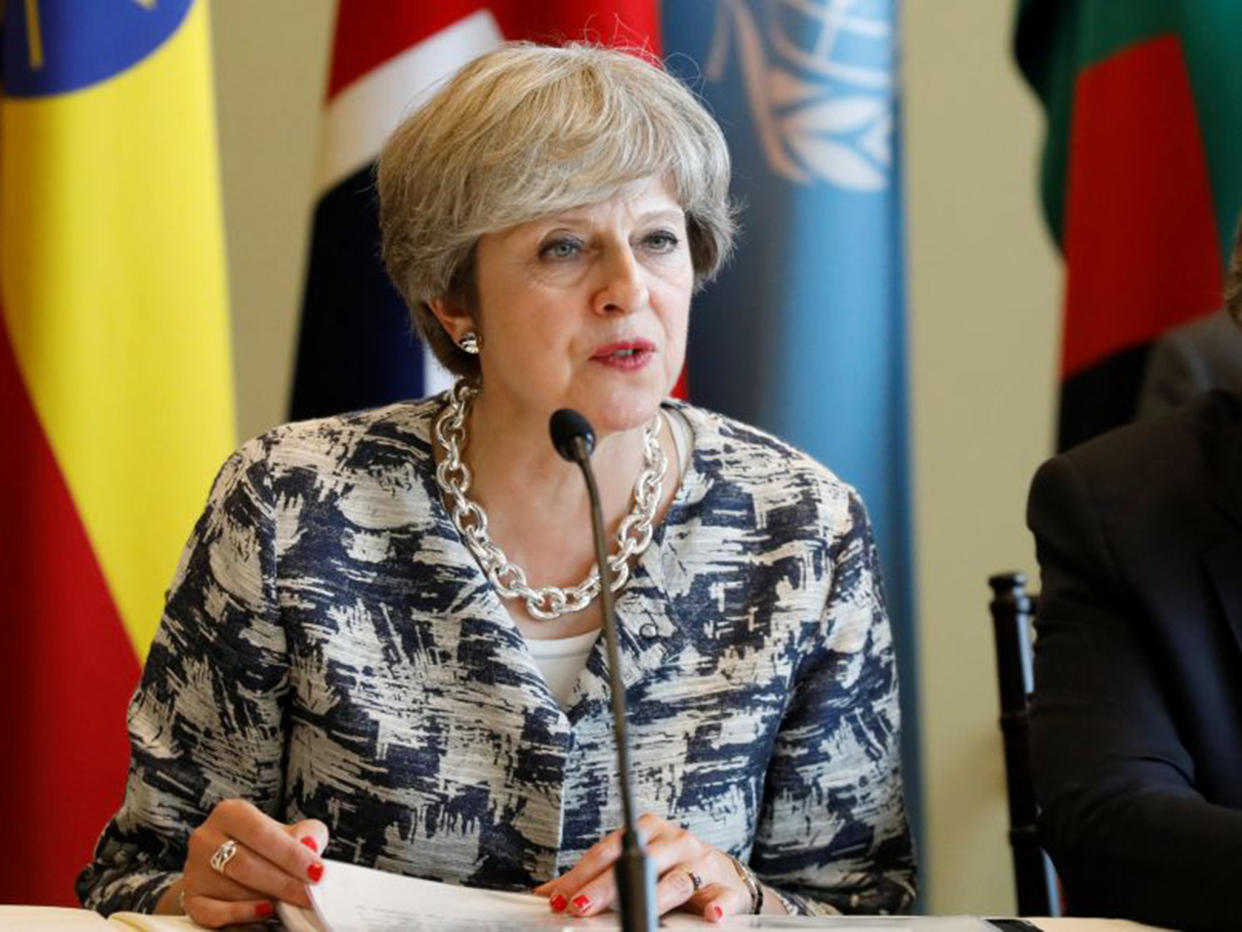 May’s real goal in Florence is to unblock the stalled negotiations with the EU on the UK’s exit terms by talking money: Reuters