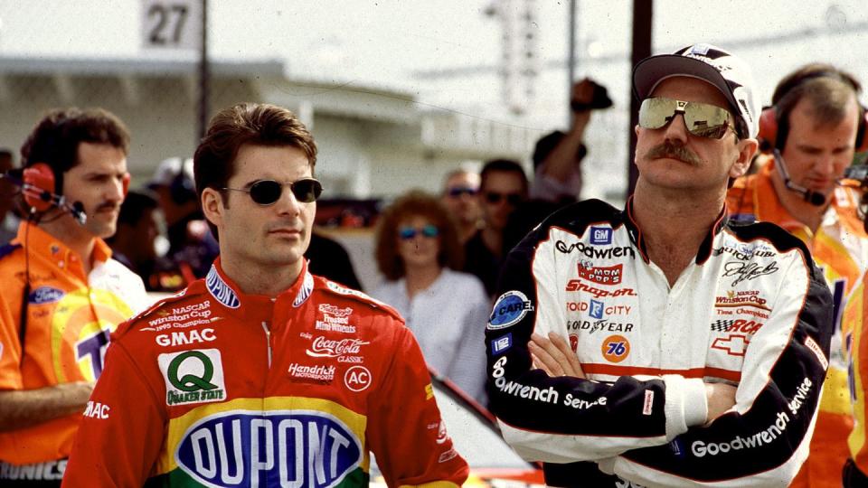 jeff gordon and dale earnhardt