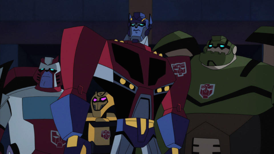 "Transformers Animated" - "Human Error"..on The Hub.Friday, 12/21 at 6pm, 6:30pm.Tuesday, 12/25 at 5pm, 5:30pm