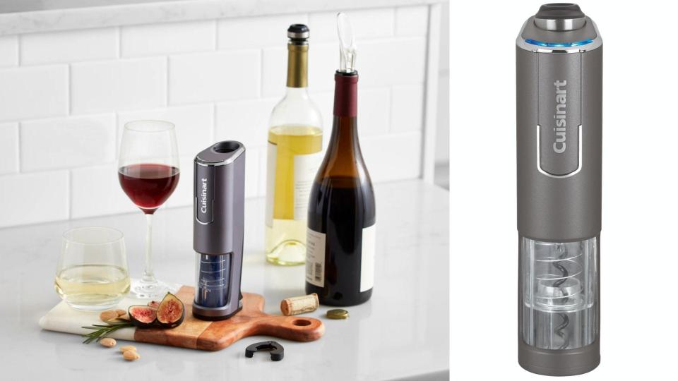 Best Wine Gifts 2021: Cuisinart EvolutionX Cordless 4-in-1 Rechargeable Wine Bottle Opener