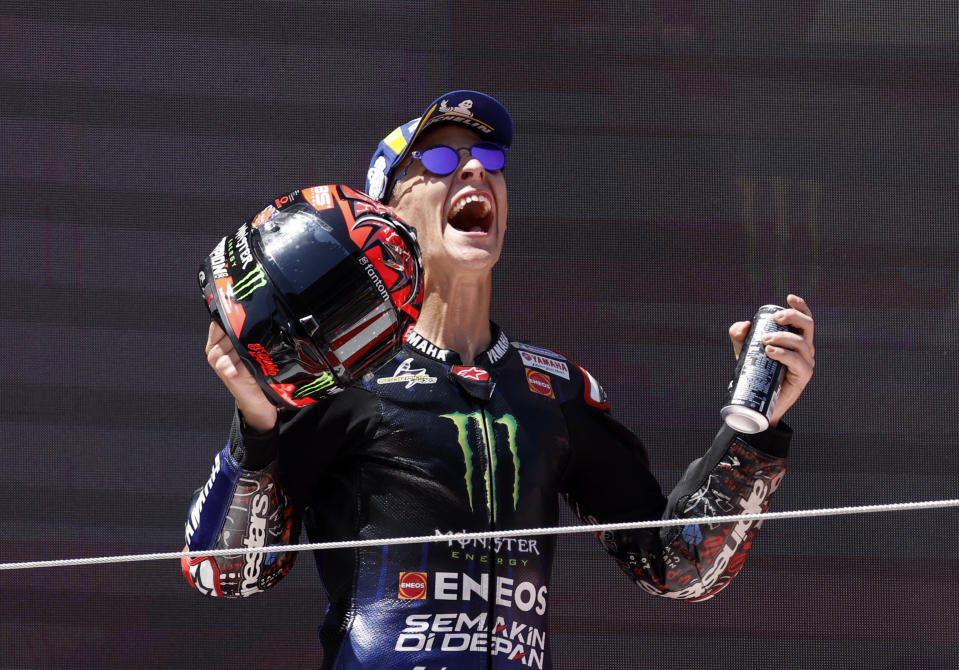MotoGp Catalogna: vince Quartararo, sul podio Martin e Zarco (REUTERS/Albert Gea)