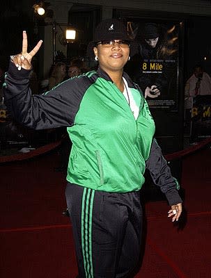 Queen Latifah at the LA premiere of Universal's 8 Mile