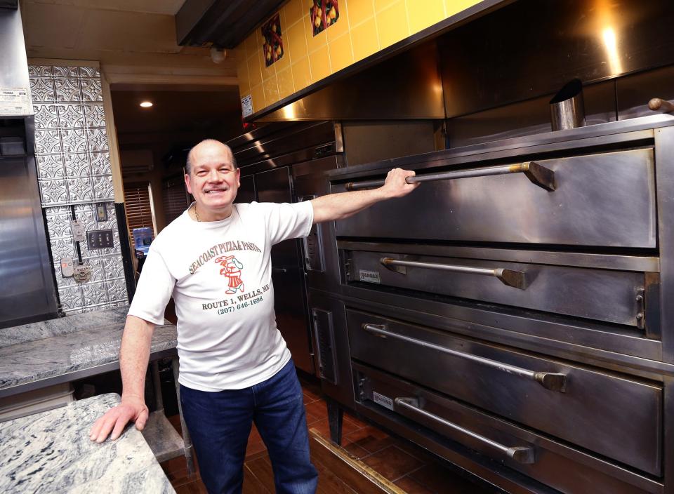 Frank DiGangi is the owner of Seacoast Pizza in Wells, which has just been recognized by Far and Wide Travel as having the best pizza in Maine.