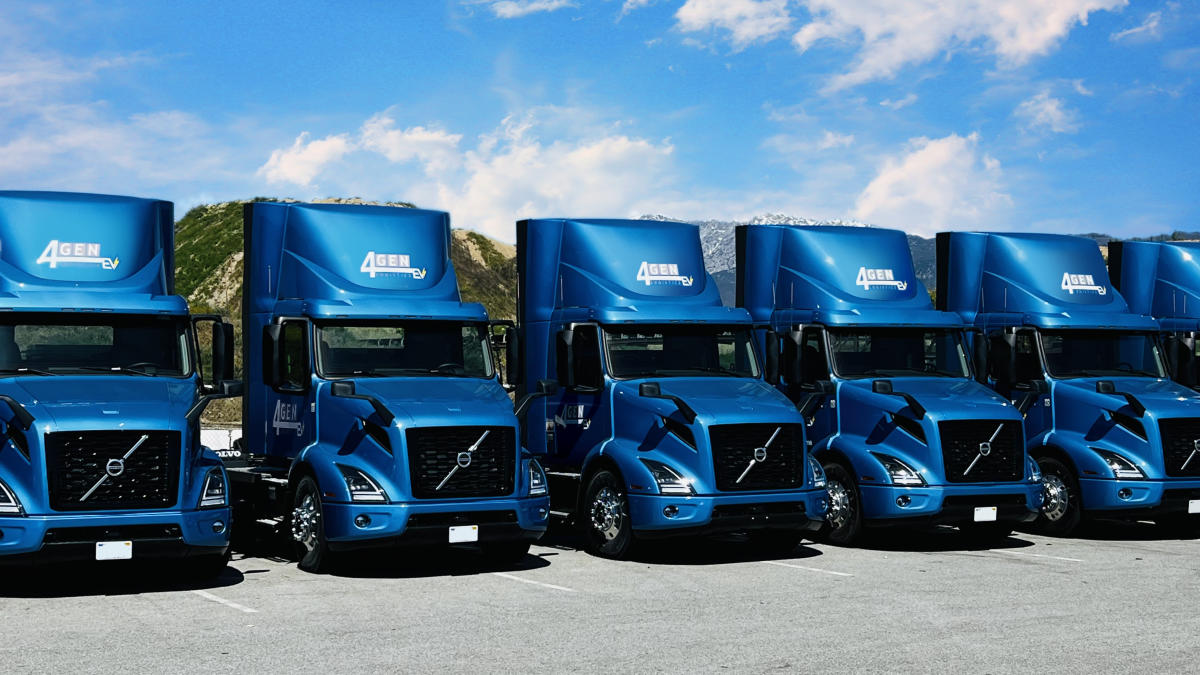 4 Gen Logistics Advances Sustainable Goods Movement with 41 Volvo VNR Electric Trucks – Yahoo Finance