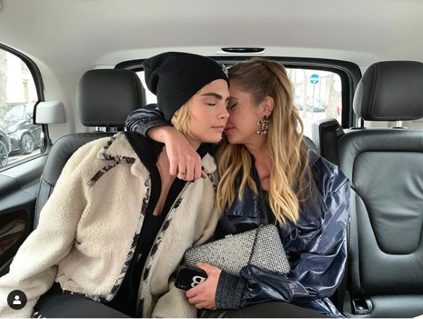 2) Cara is Ashley's safe place.