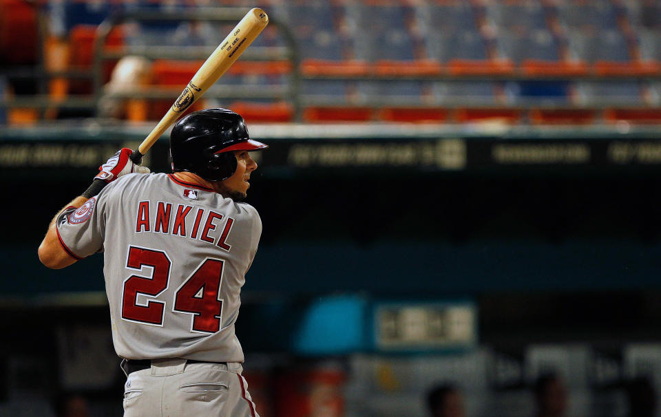 Rick Ankiel was a starting pitcher and designated hitter for the Johnson City Cardinals in 2001. (Getty Images)