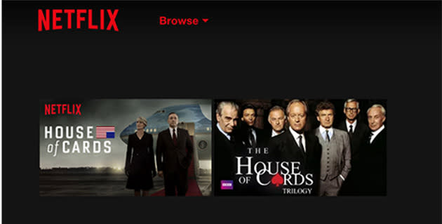Netflix house of cards