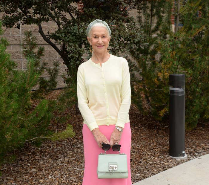 in colorado at a festival for the duke in pink skirt