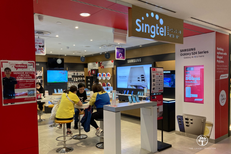 Singtel | Image credit: The Smart Investor