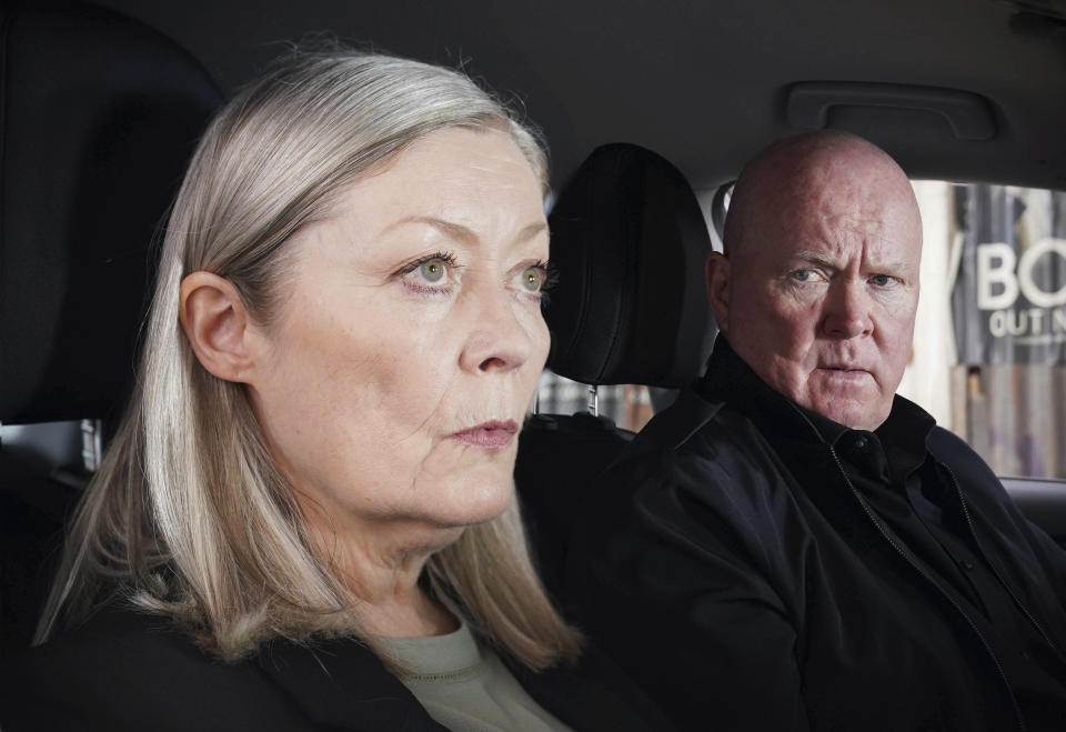 EastEnders,05-09-2022,6550,DCI Samantha Keeble (Alison Newman);Phil Mitchell (STEVE MCFADDEN),****EMBARGOED TILL TUESDAY 30TH AUGUST 2022****, BBC, Jack Barnes/Kieron McCarron