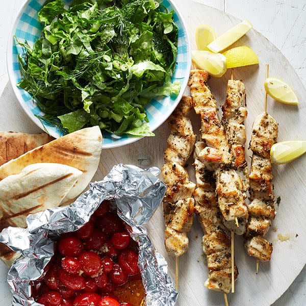 Grilled Chicken Souvlaki