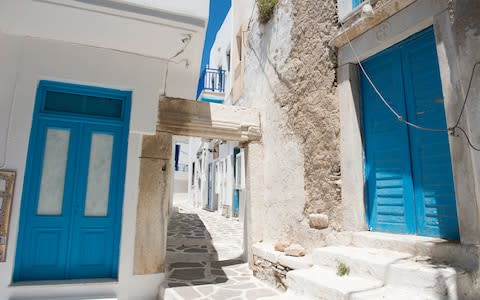 Old Town Naxos - Credit: Getty