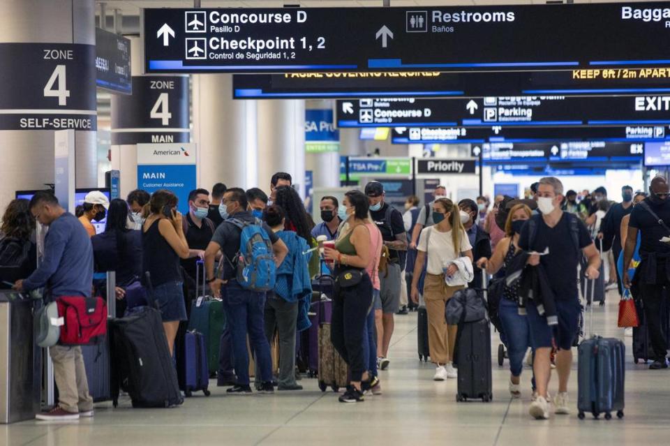 Would-be travelers show up at the airport naively expecting the airlines to actually fly them somewhere.