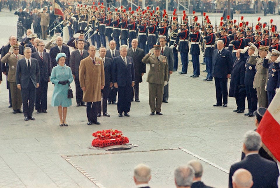 Philip and Elizabeth in France