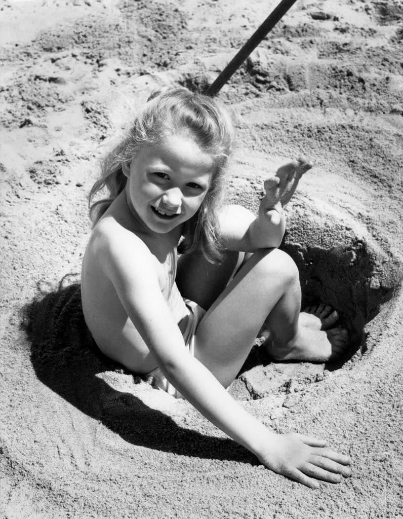 Brigitte Fossey, Cannes, 1953