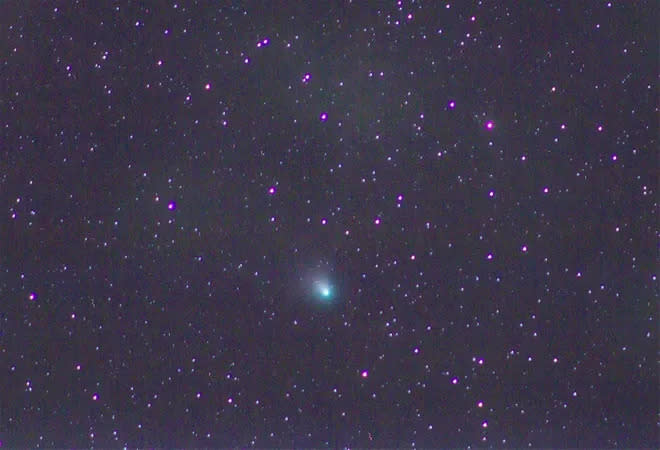 Cometa ZTF fotografado durante o início de janeiro de 2023 (Imagem: Reprodução/Stuart Atkinson/SkyatNight)
