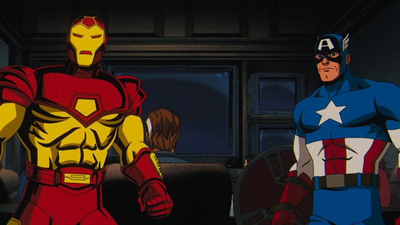 Iron Man and Captain America on X-Men 97. - Image: Marvel Animation