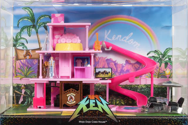 <p>Mattel</p> Ken's Mojo Dojo Casa House mini playset