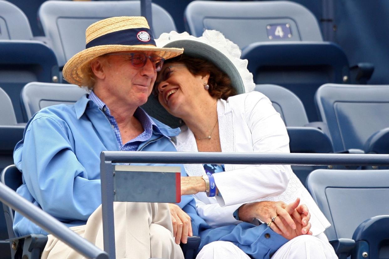 Gene Wilder and his wife Karen Boyer Al Bello/Getty Images