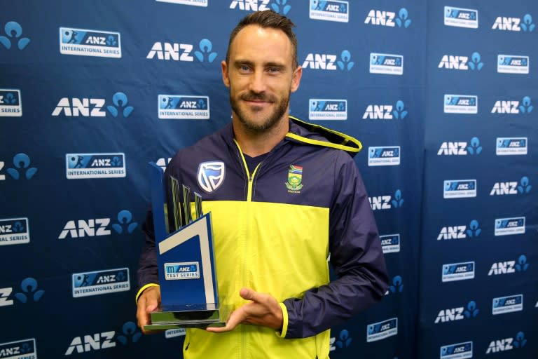 Du Plessis returned home for the birth of his first child last week, but will be unable to return in time for the opening match of the four-Test series against England Thursday