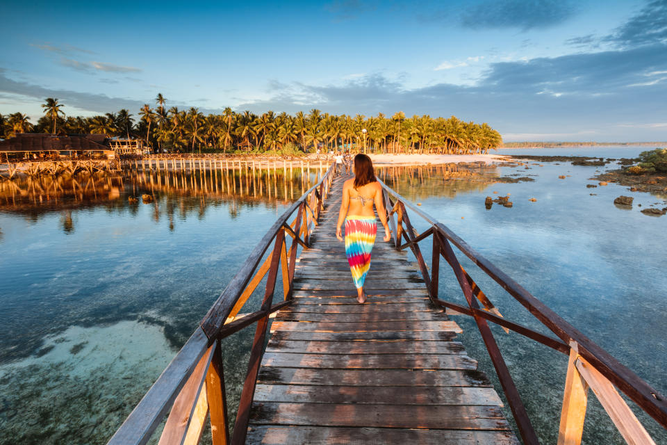 Un año viajando por el mundo... ¿Qué tal unas islas paradisíacas de Filipinas? Foto: Getty Images. 