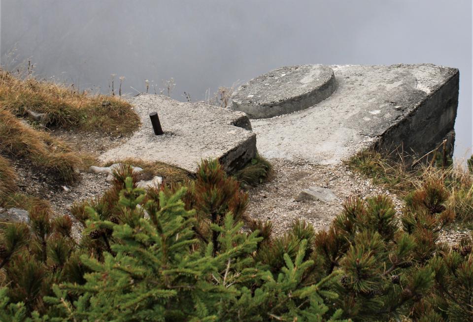 Anti-aircraft emplacement at the Eagles Nest