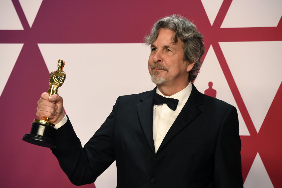 Peter Farrelly on Oscar night in 2019 - Credit: Frazer Harrison/Getty Images)