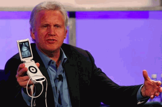 GE’s Chairman and CEO Jeff Immelt 圖/"GE’s Chairman and CEO Jeff Immelt unveiled Vscan"