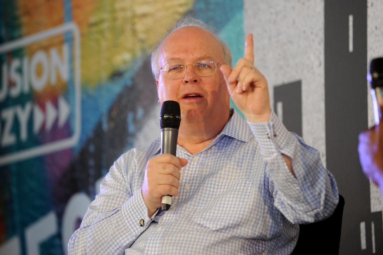 <p>Former White House Deputy Chief of Staff Karl Rove attends OZY Fusion Fest 2016 at Rumsey Playfield in Central Park on July 23, 2016 in New York City</p> (Photo by Brad Barket/Getty Images for Ozy Fusion Fest)