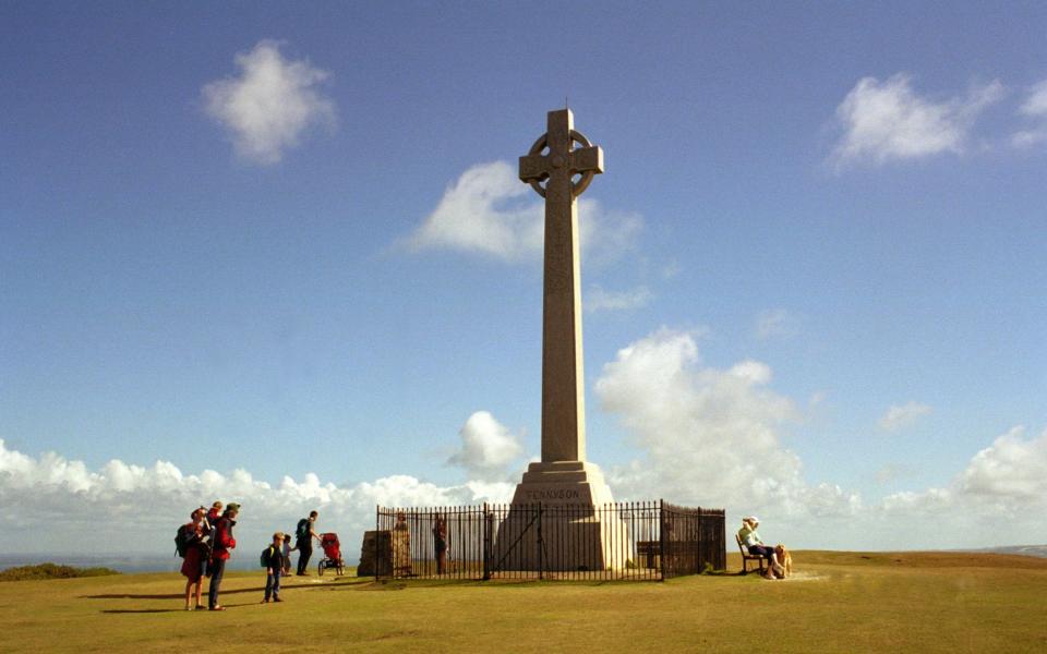 A firm favourite for kids is the seven-mile track across Tennyson Down