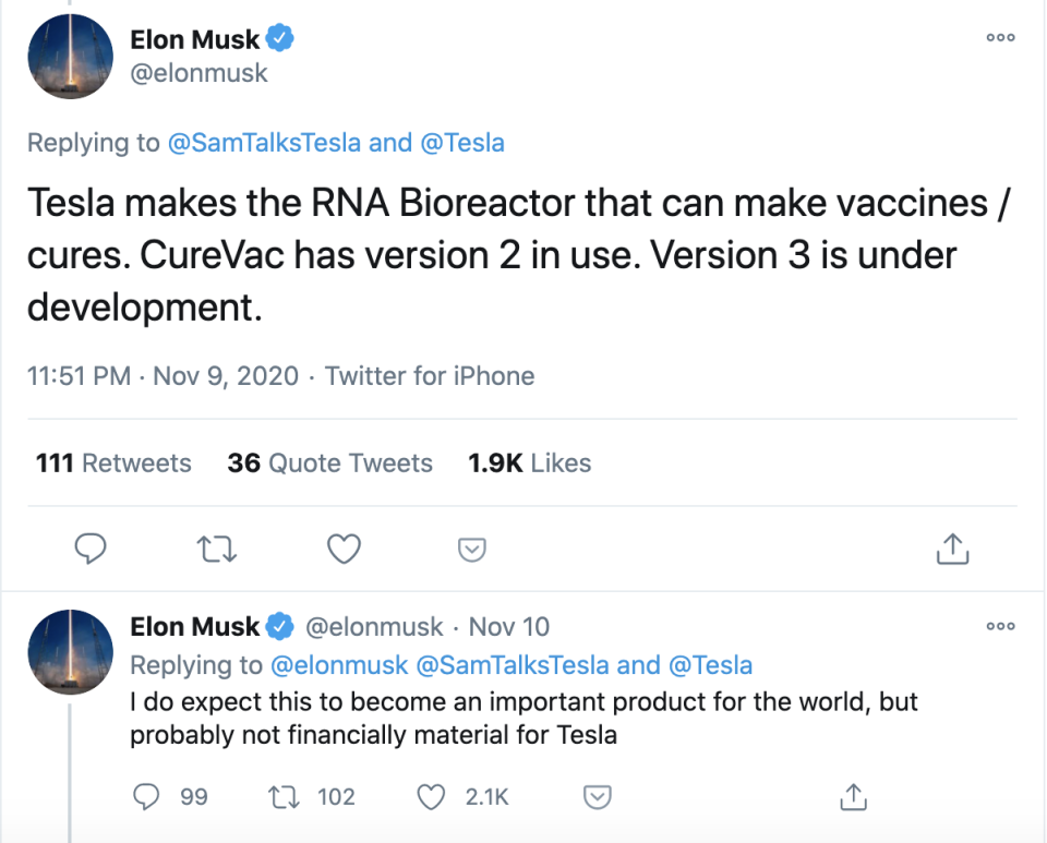 Elon Musk Tweets